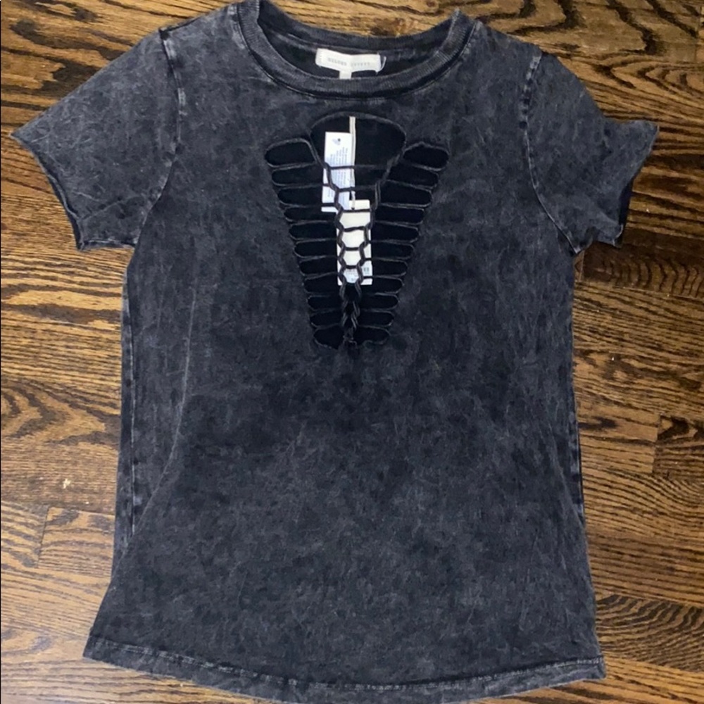 Small distressed t